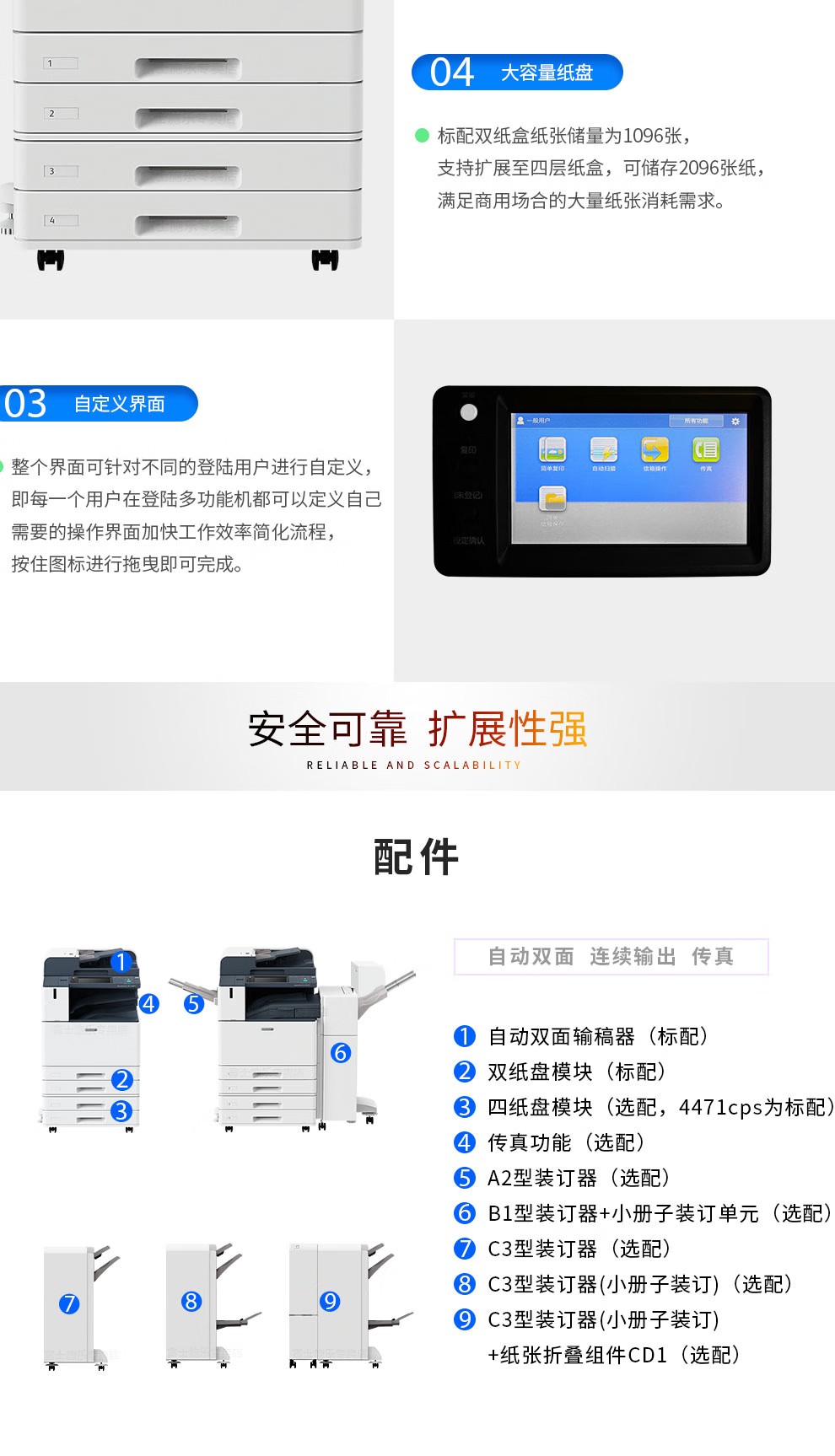 富士施樂 C3371CPS A3復(fù)合機(jī)A3彩色大型復(fù)印機(jī)一體機(jī)打印復(fù)印掃描