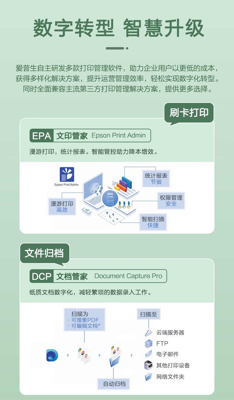 愛普生 Epson AM-C5000a A3企業(yè)級(jí)墨倉(cāng)式 陣列復(fù)合機(jī) 彩色一體機(jī)