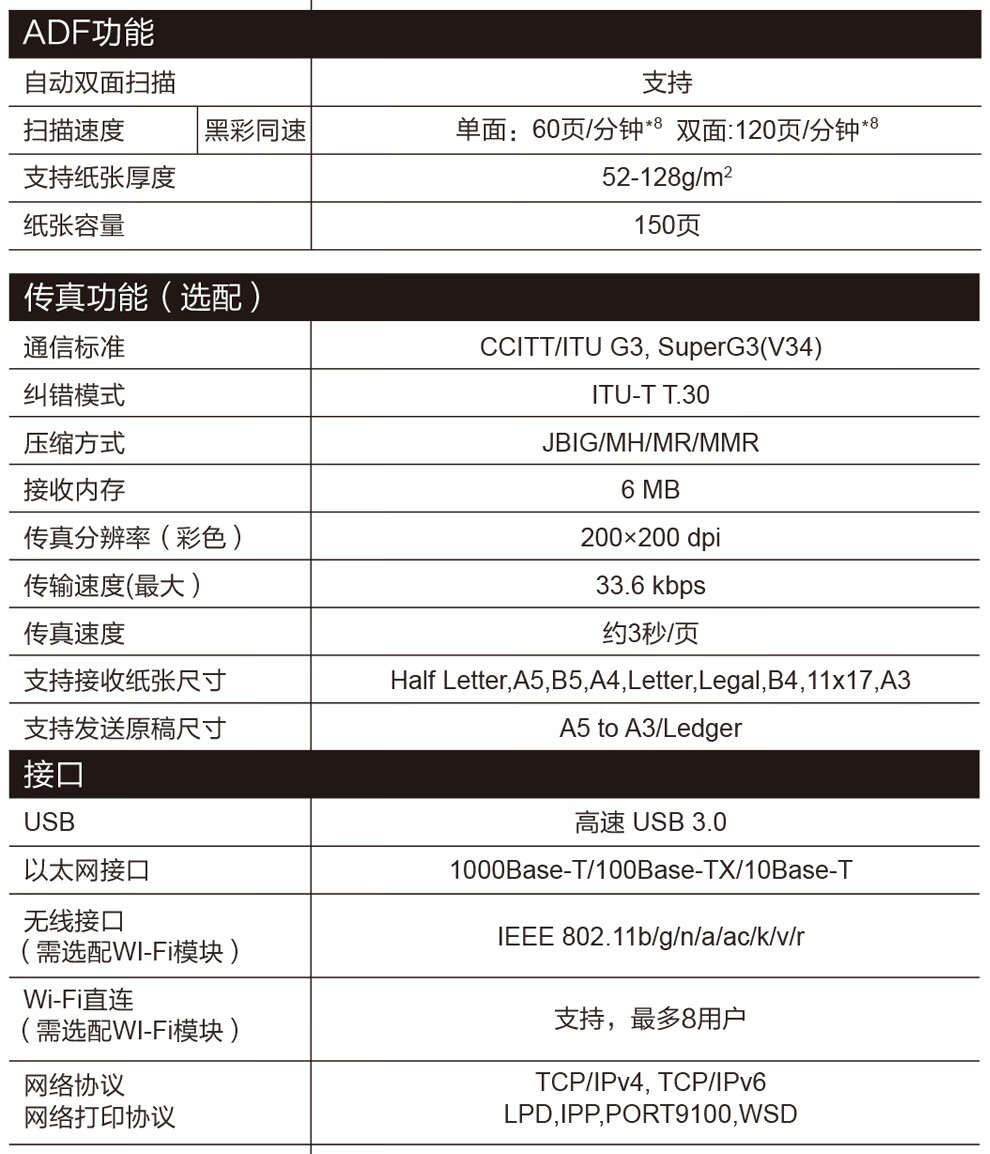 愛普生 Epson AM-C5000a A3企業(yè)級(jí)墨倉(cāng)式 陣列復(fù)合機(jī) 彩色一體機(jī)